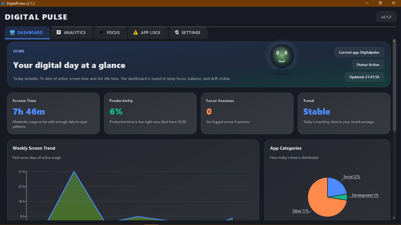 DigitalPulse Screenshot