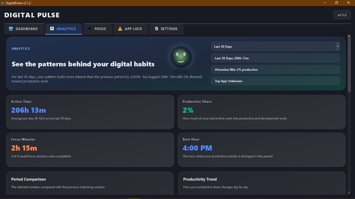 DigitalPulse Screenshot